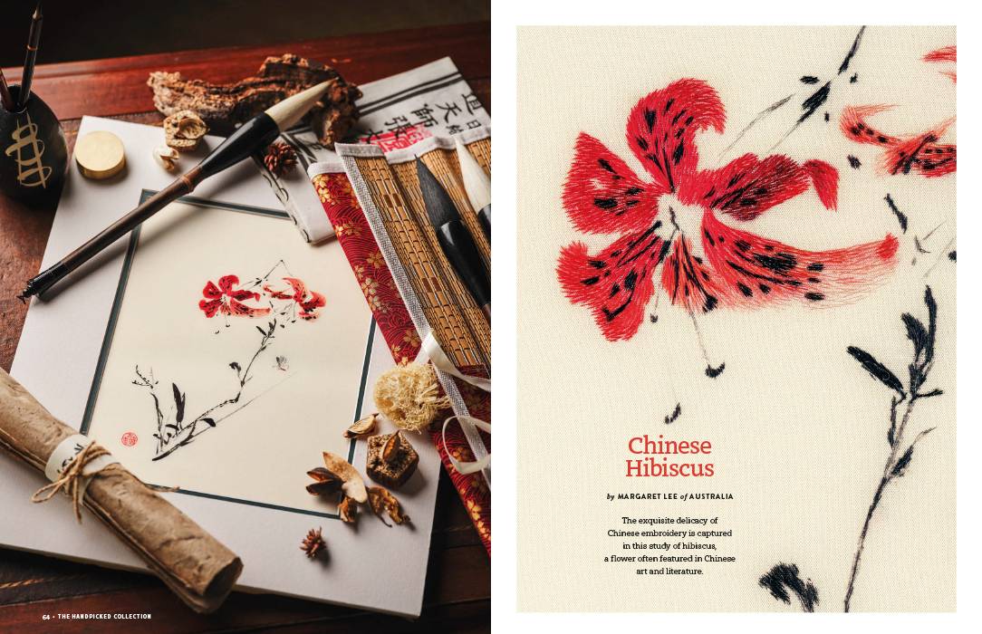 THE HAND PICKED COLLECTION 6 by Inspirations Studios, Embroidery Book