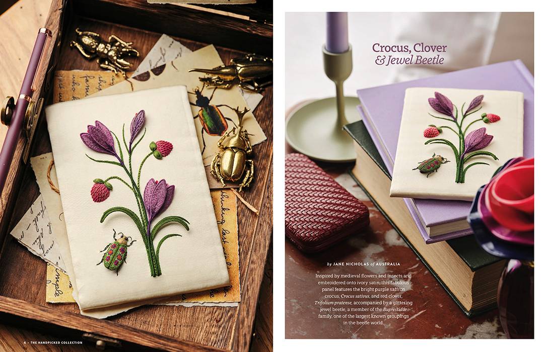 THE HAND PICKED COLLECTION 6 by Inspirations Studios, Embroidery Book