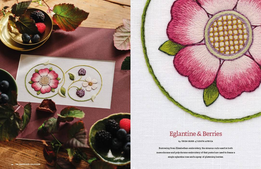 THE HAND PICKED COLLECTION 6 by Inspirations Studios, Embroidery Book