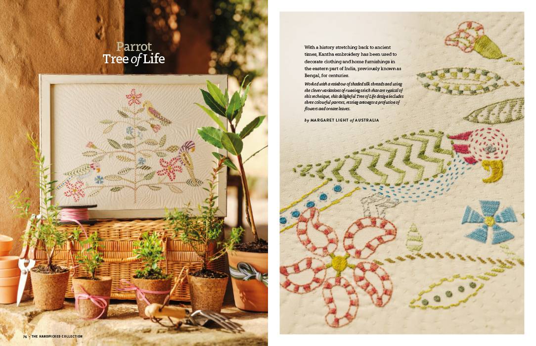 THE HAND PICKED COLLECTION 6 by Inspirations Studios, Embroidery Book