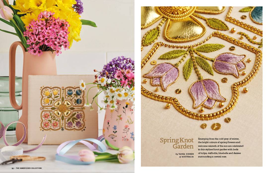 THE HAND PICKED COLLECTION 6 by Inspirations Studios, Embroidery Book