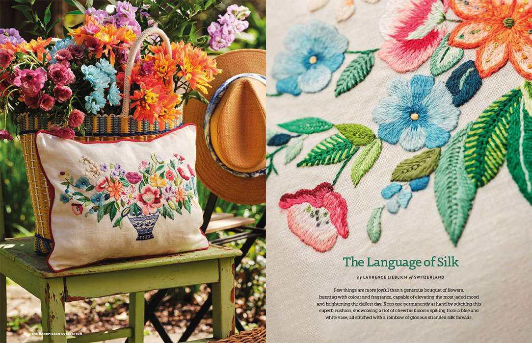 THE HAND PICKED COLLECTION 6 by Inspirations Studios, Embroidery Book