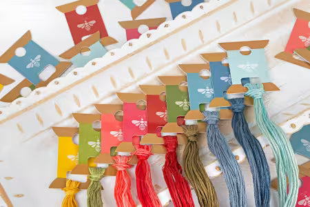 Stitch Spool Floss Drops, It's Sew Emma, Lori Holt of Bee in my Bonnet Co, Embroidery Floss