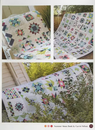Summer Moon a Sampler Quilt Book by Carrie Nelson for It's Sew Emma