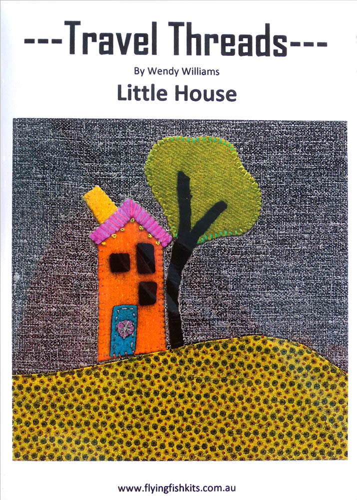 Travel Threads - Little House Applique Pattern & Bundles - The Needle & Thread Emporium