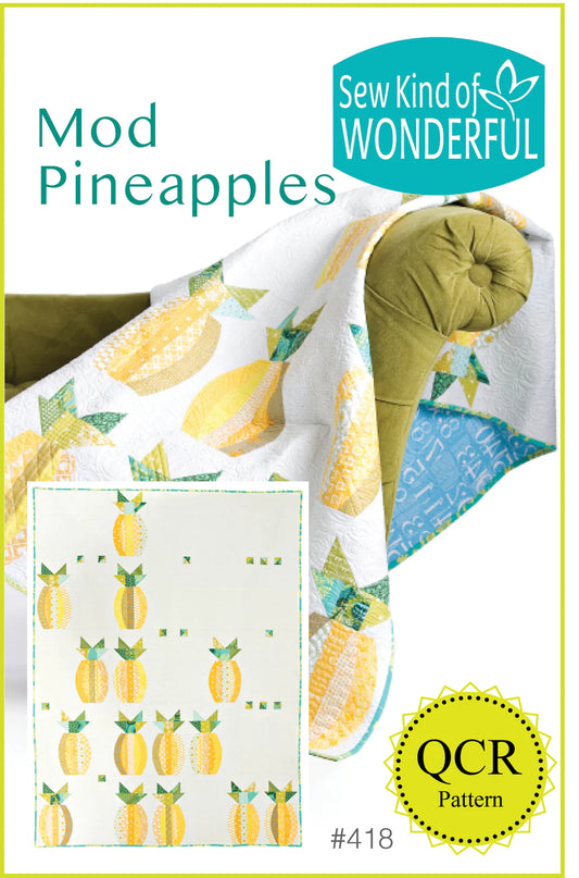 Mod Pineapples Quilt Pattern - The Needle & Thread Emporium