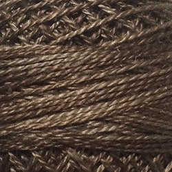 O196 - MUDDY BARK, Valdani Perle Cotton 8, Variegated