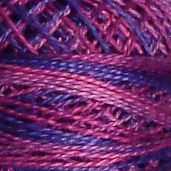 O521 - MULBERRY GRAPES, Valdani Perle Cotton 8 - Variegated