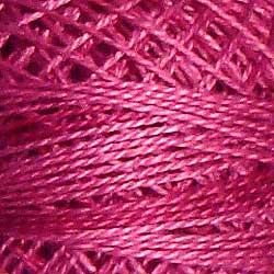 O 522 - Rasberry Subdued, Valdani Perle Cotton 8, Variegated