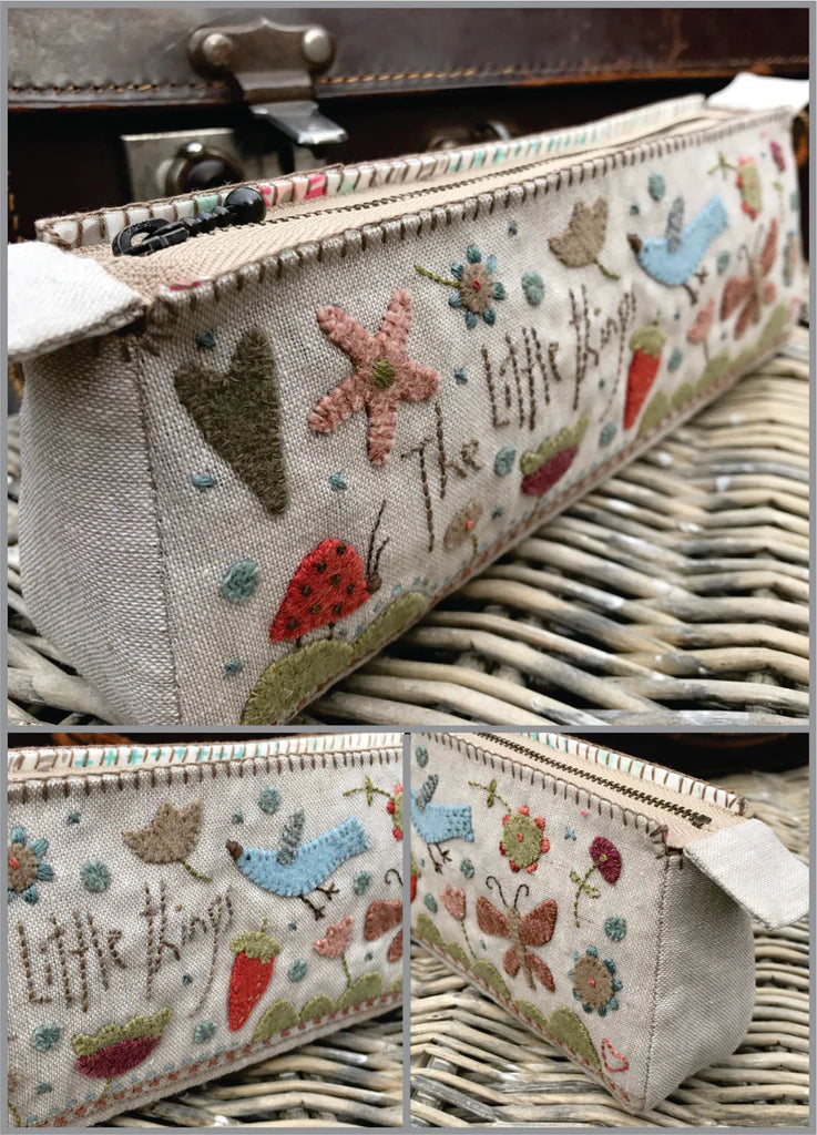 "Little Things Pencil Case" Pattern by Hatched and Patched