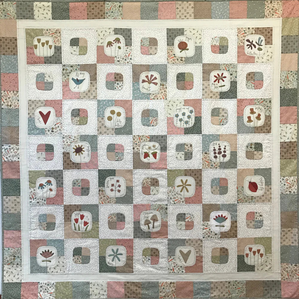 "Market Garden "Quilt Pattern by Hatched & Patched