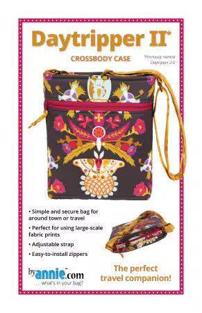 "DAYTRIPPER CROSSBODY CASE II" ByAnnie Bag Pattern