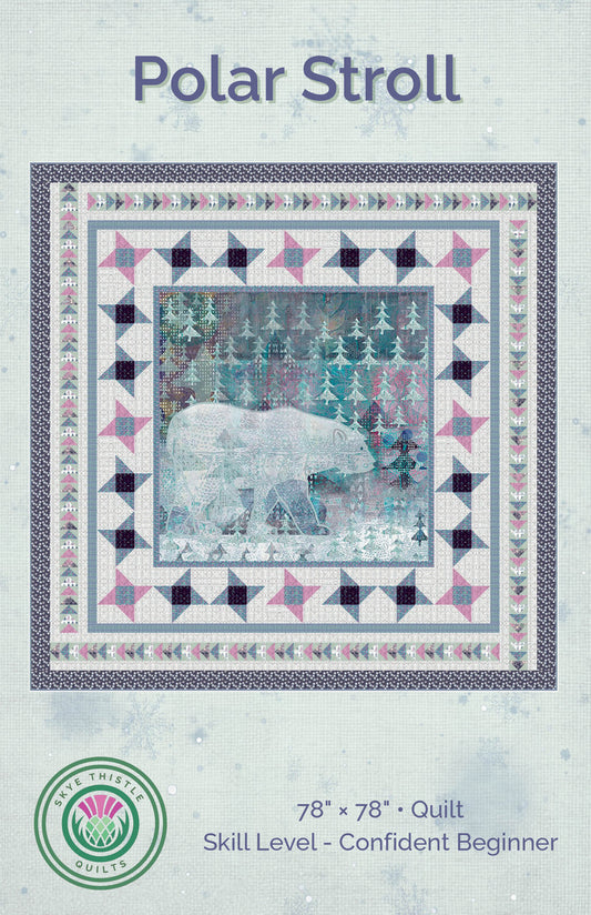 Polar Stroll by Skye Thistle Quilts, Quilt Pattern
