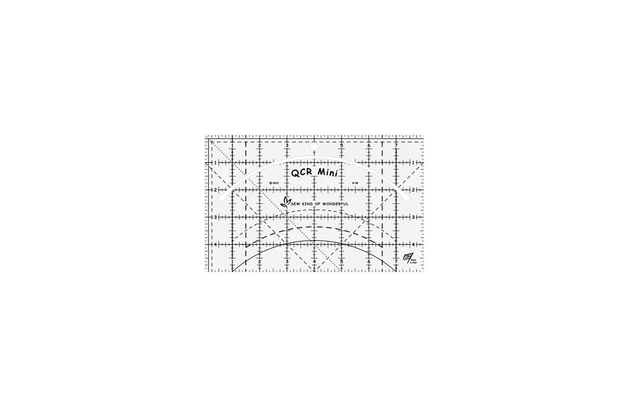 Quick Curve Ruler, MINI, Sew Kind of Wonderful, QCR