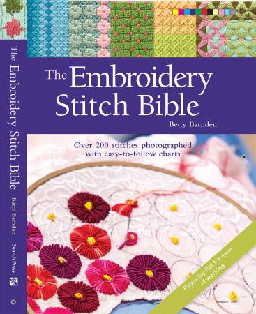 "The Embroidery Stitch Bible" by Betty Barnden, Hand Embroidery Stitch Guide