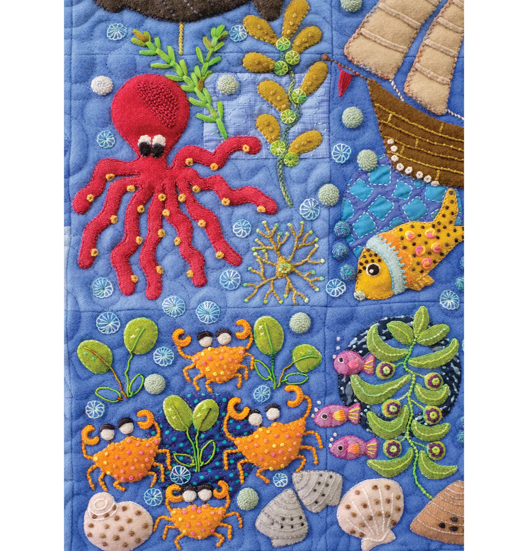 TRADE WINDS Book by Sue Spargo - Wool Applique Pattern Book