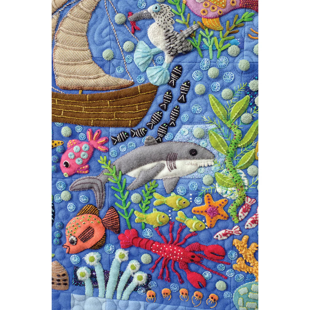 TRADE WINDS Book by Sue Spargo - Wool Applique Pattern Book