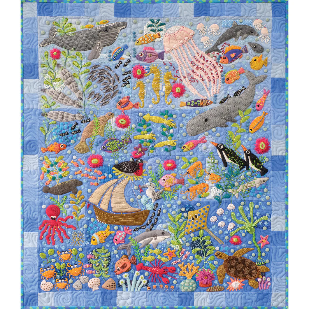 TRADE WINDS Book by Sue Spargo - Wool Applique Pattern Book