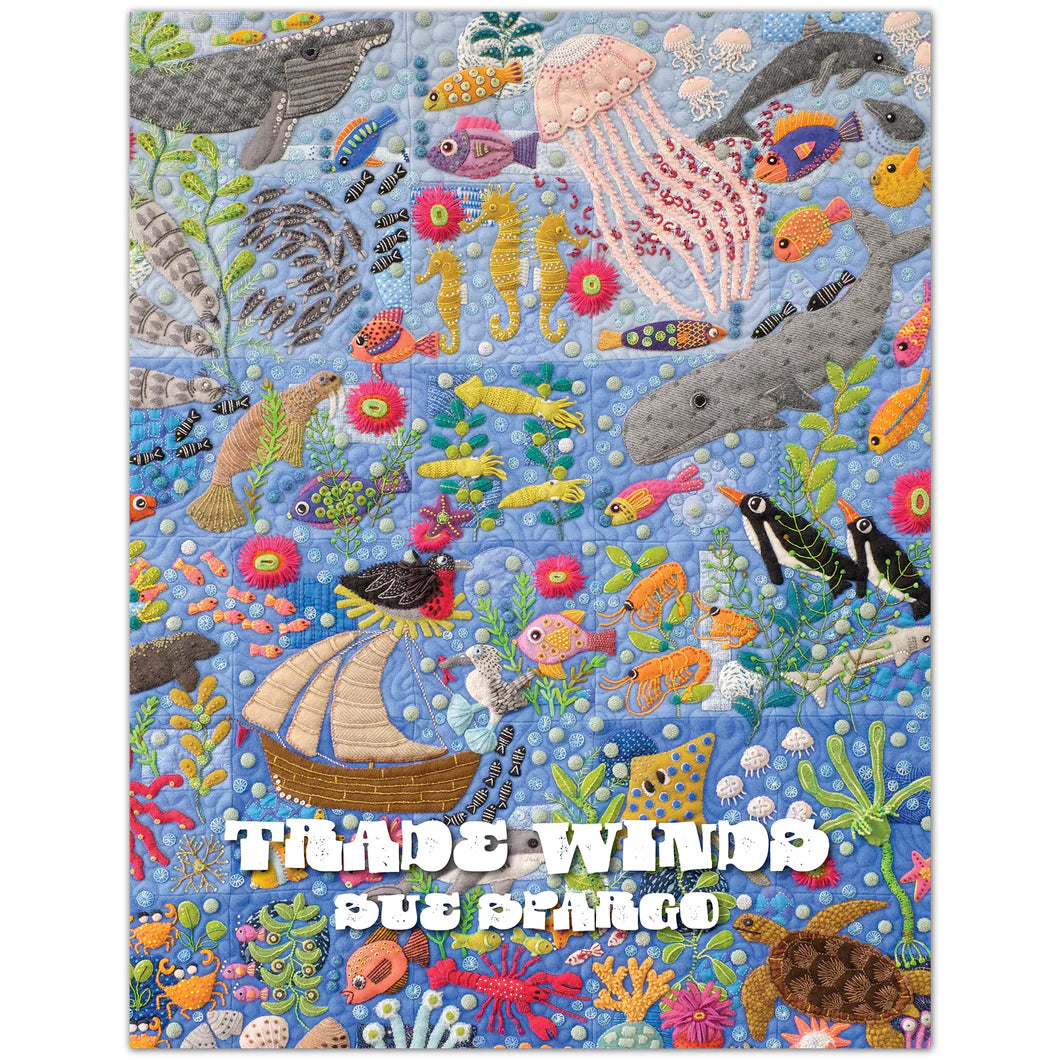 TRADE WINDS Book by Sue Spargo - Wool Applique Pattern Book