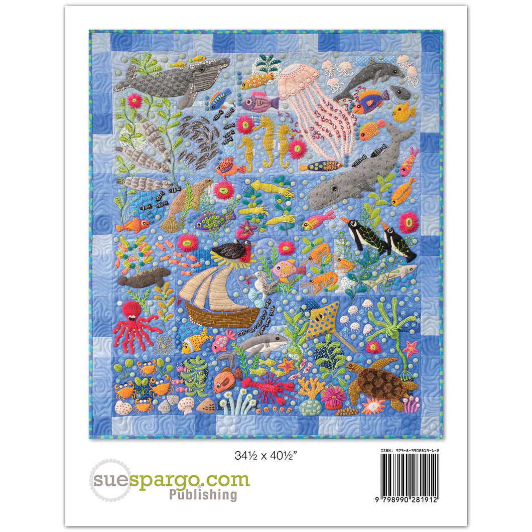 TRADE WINDS Book by Sue Spargo - Wool Applique Pattern Book