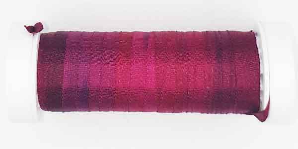 100% Fine Silk Ribbon, Hand Dyed by Tentakulum Painters Threads in MARIANNE