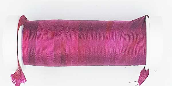 100% Fine Silk Ribbon, Hand Dyed by Tentakulum Painters Threads in MARIANNE