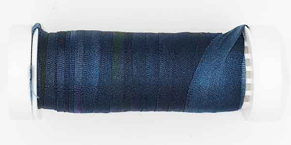 100% Fine Silk Ribbon, Hand Dyed by Tentakulum Painters Threads in WATERHOUSE