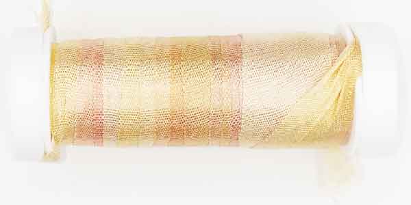 100% Fine Silk Ribbon, Hand Dyed by Tentakulum Painters Threads in LONGAN