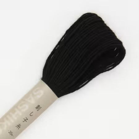 "BLACK: Olympus Sashiko Thread