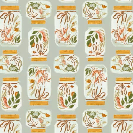 "HARBOUR MASON JARS" Swan Song by Rae Ritchie for Dear Stella