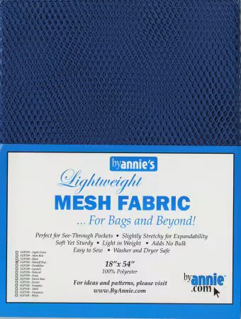 BLASTOFF BLUE Mesh Fabric, ByAnnie