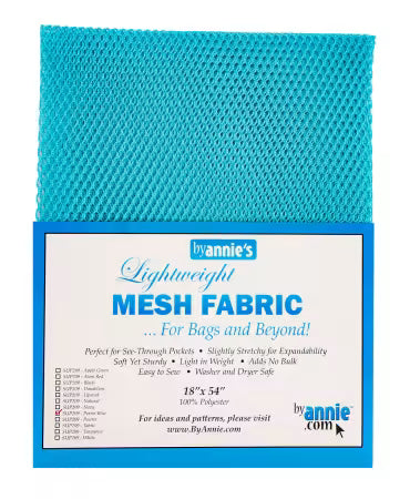 PARROT BLUE Mesh Fabric, ByAnnie
