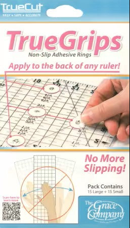 TrueGrips - Adhesive Rings for Rulers