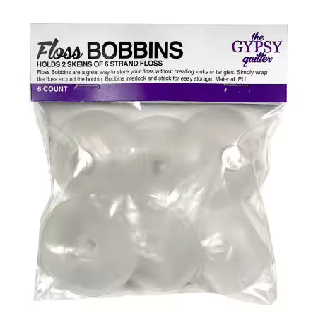 "Floss Bobbins" by Gypsy Quilter, Floss storage