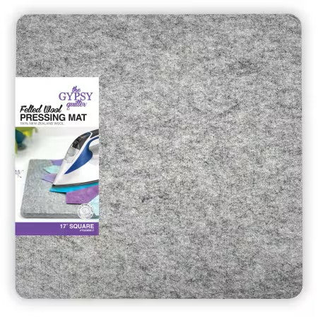 Wool Pressing Mat 17" x 17" - The Gypsy Quilter