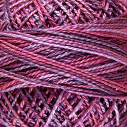 V60 - PINKS and PURPLES, Valdani Perle Cotton 8
