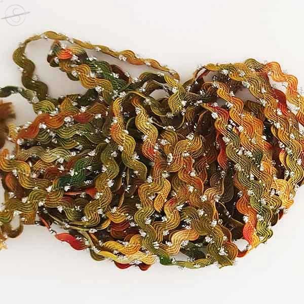 Hand Dyed, Viscose Ric-Rac (Available to Pre-Order) – The Needle ...