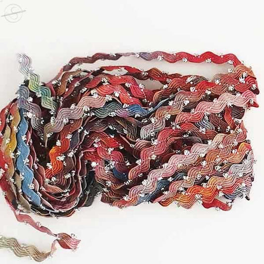 "NIKI" Ric Rac, Hand Painted, Painters Threads
