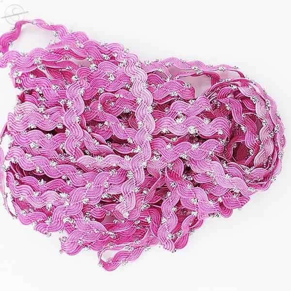"Peony" Ric-Rac, Hand Painted bby PAinters Threads