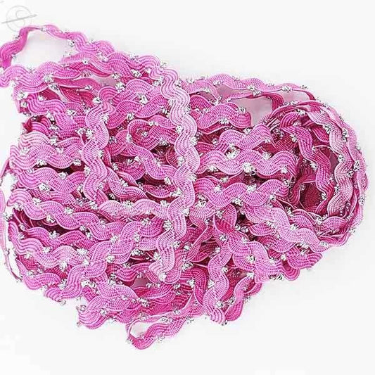 "Peony" Ric-Rac, Hand Painted bby PAinters Threads