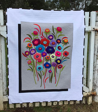 Wallflower Quilt , Wendy Williams - Flying Fish Australia