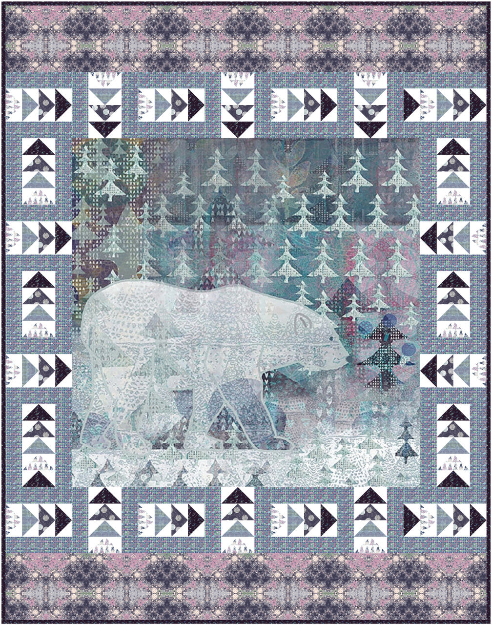 Wandering Quilt Pattern by Coach House Designs, Christmas, Winter
