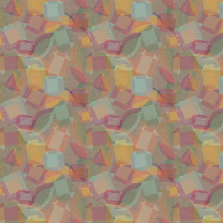 "MULTI COLOUR DIGITAL JEWELS" Mid Century Modern Collection by Clothworks