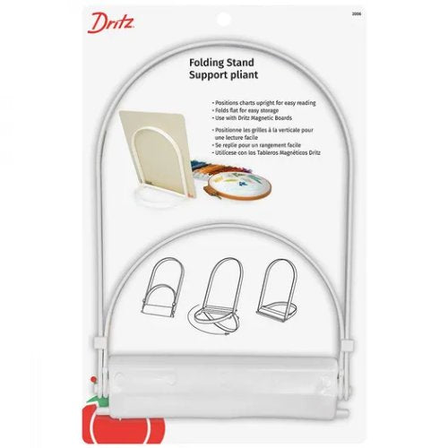 Folding Stand by DRITZ, Use with the Dritz Magnetic Board Set, Needlework Accessory