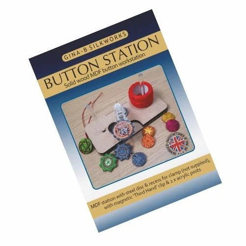 Button Station & Third Hand - GINA-B SILKWORKS - Dorset Buttons, Wrapped Buttons and more