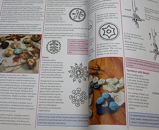 BUTTONS: A Passementerie workshop manual :: by Gina Barrett:: GINA-B SILKWORKS