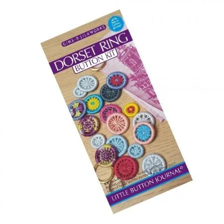 Dorset Ring Buttons Kit / Starter designed by Gina-B Garrett for Gina-B Silkworks