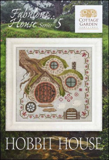 "HOBBIT HOUSE" Fabulous House Series Part 5 by Country Garden Samplings