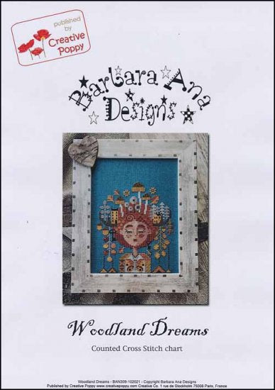 "WOODLAND DREAMS", Barbara Ana Designs, Cross Stitch Pattern