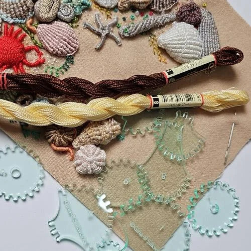 Seashell Loom Sets - for the needle by Gina-B Silkworks